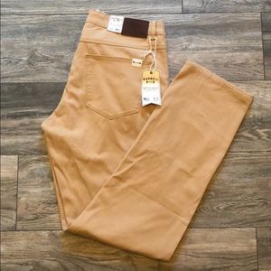 Barbell Apparel Athletic Fit Chino In Khaki